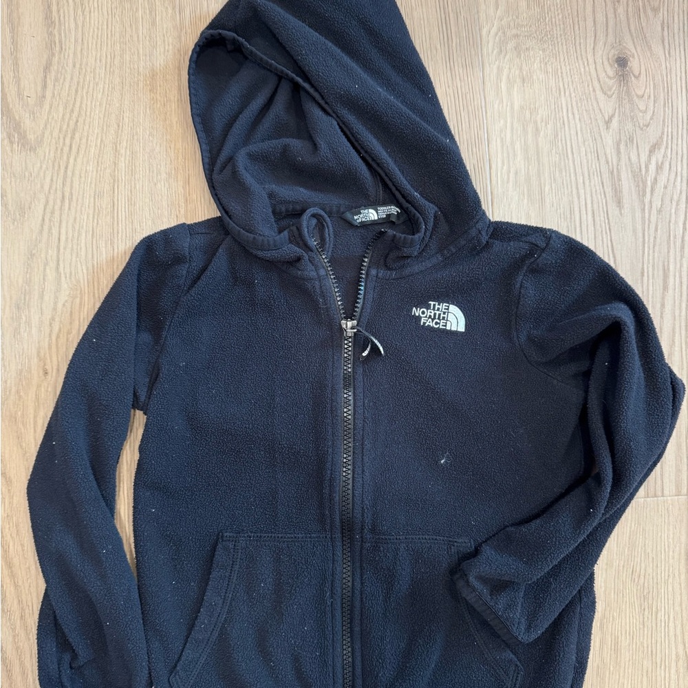 The North Face Kids Black Fleece Jacket
